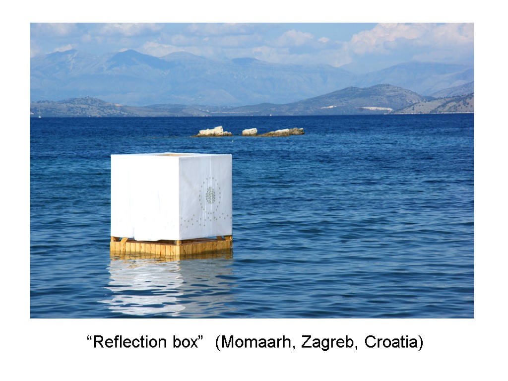 “Reflection box” (Momaarh, Zagreb, Croatia)